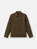 STONE ISLAND - WOOL NYLON FLANNEL_S.I. GHOST Košile