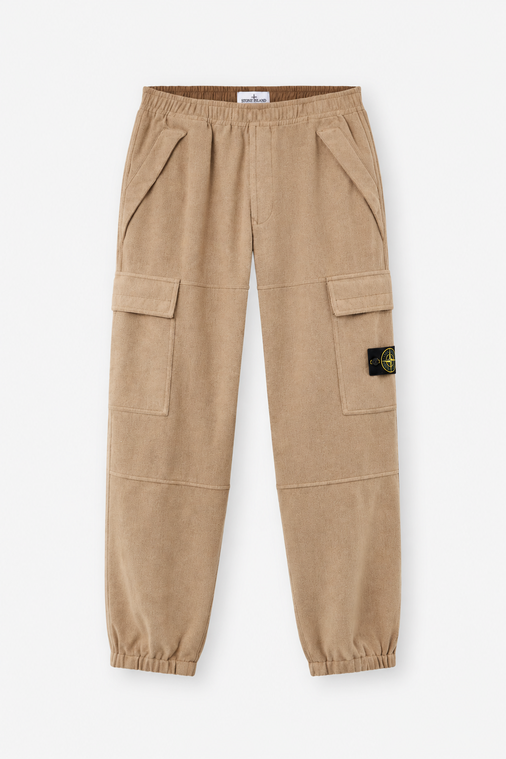 3100050 WOOL NYLON FLANNEL-TC - Béžová Biscuit
