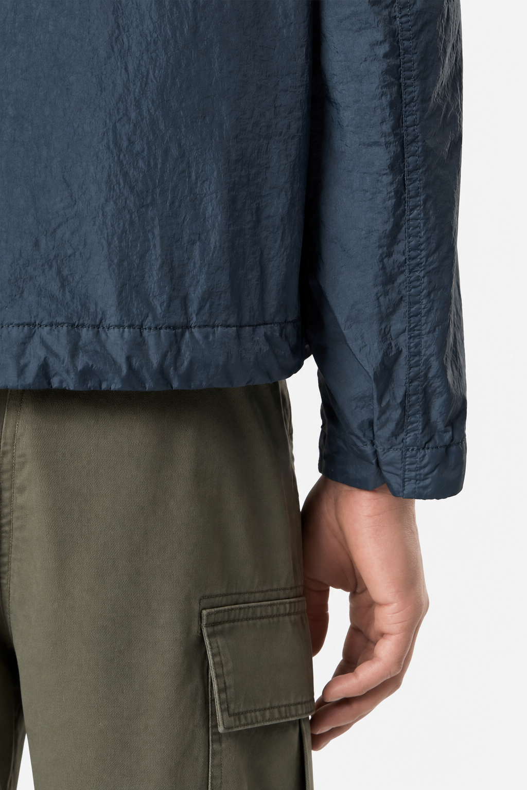 4100001 CRINKLE REPS NY - Břidlicově modrá