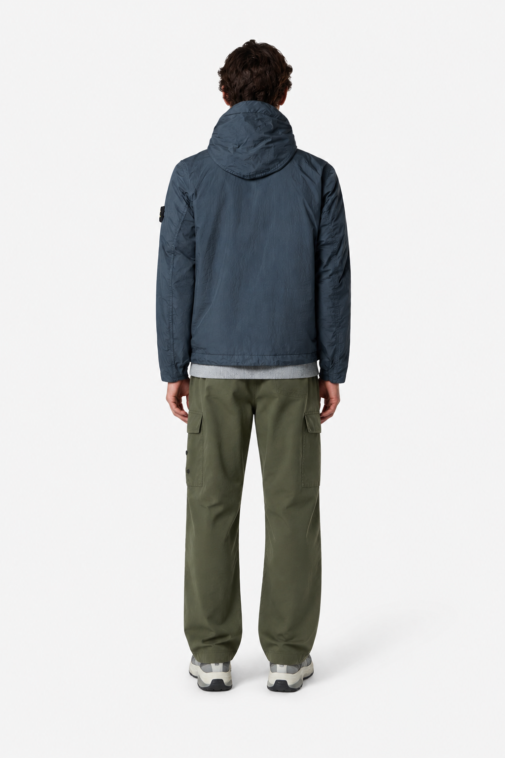 4100001 CRINKLE REPS NY - Břidlicově modrá