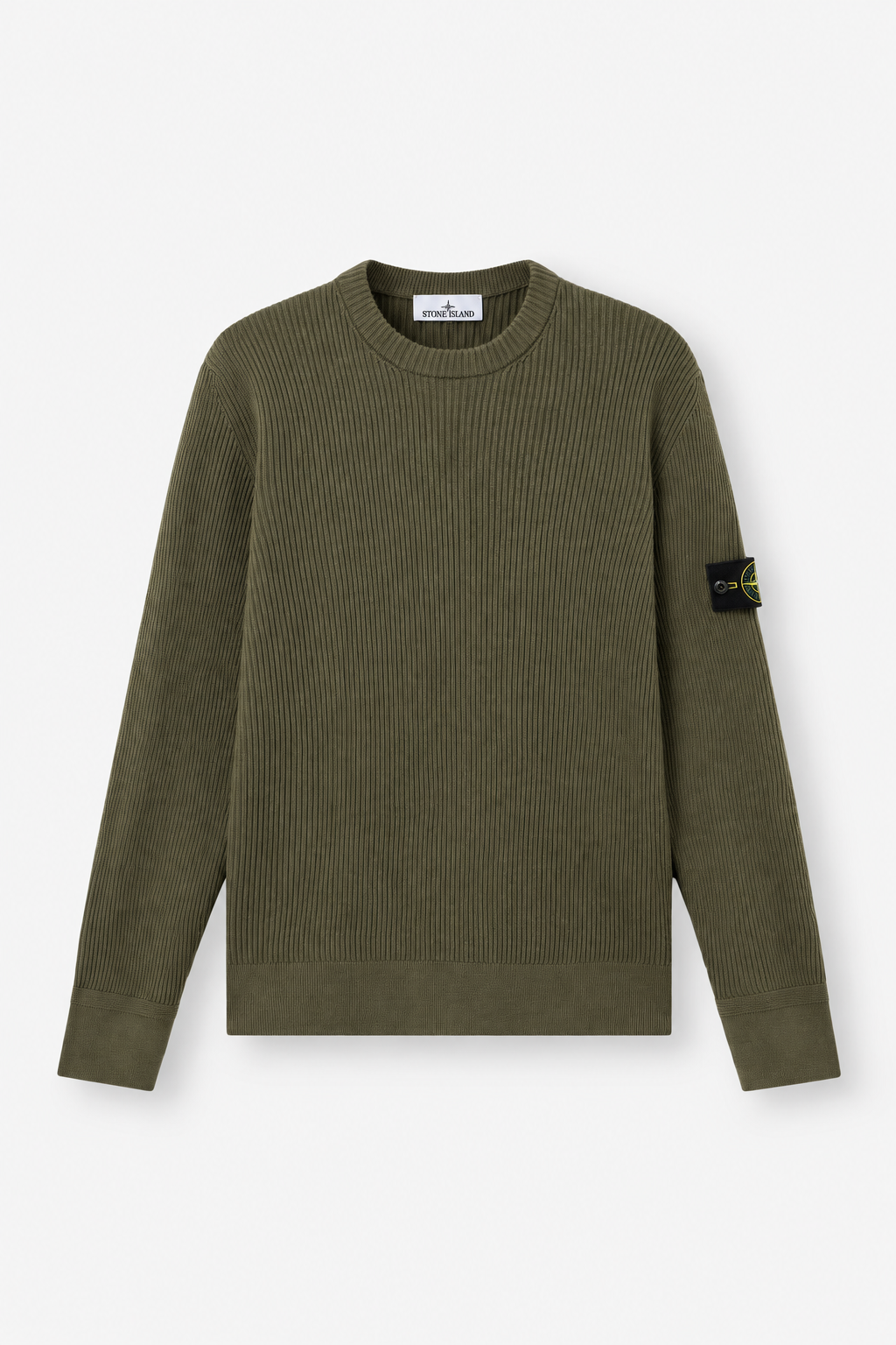 5100053 FULL RIB RWS WOOL - Vojenská zelená