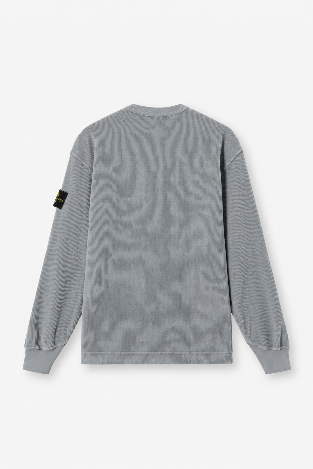 6100030 JERSEY CORDUROY - Šedá